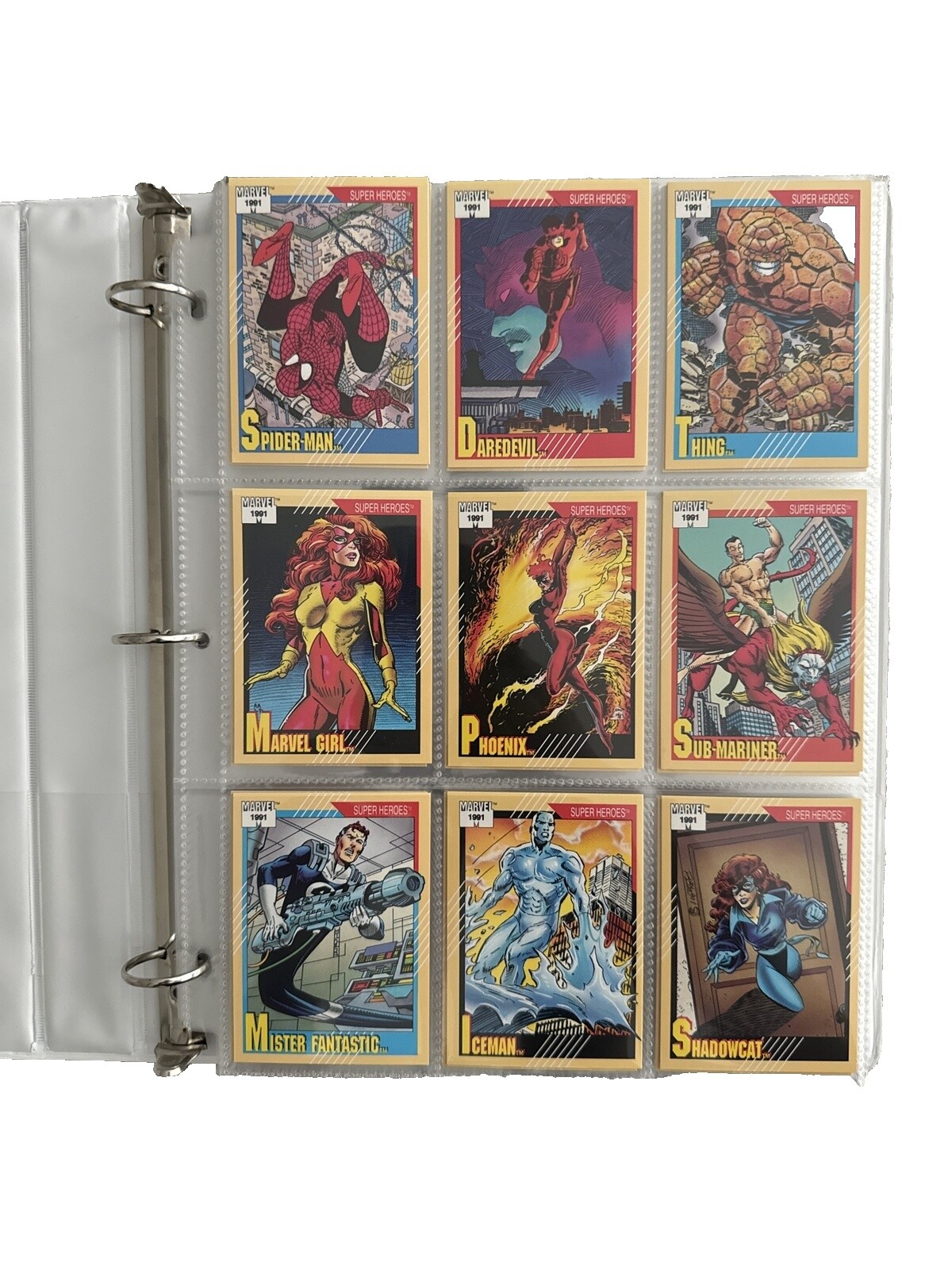 MARVEL 1991 トレーディングカード まとめ メルカリ便 MARVEL 1991 トレーディングカード まとめ メルカリ便 1991