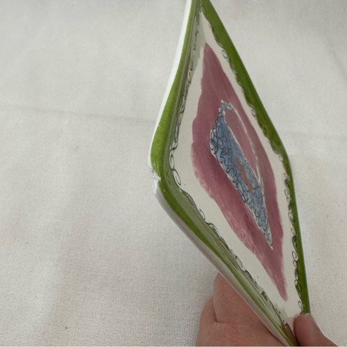 2 Pc Pier 1 Imports Dolomite Salad Dessert Plate Set - Picture 6 of 12