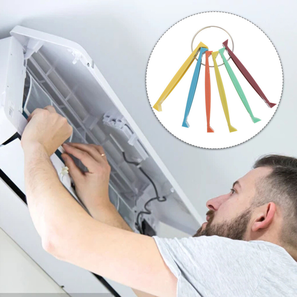 AC Condenser Fin Cleaning Brush - Straightener & Conditioner Tool  