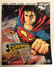 Superman: The Man of Steel Official Strategy Guide Brady Microsoft Xbox