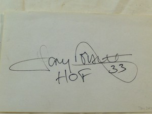 TONY-DORSETT-AUTOGRAPH-Signed-ORIGINAL-ON-PAPER-Hall-of-Fame-DALLAS-COWBOYS