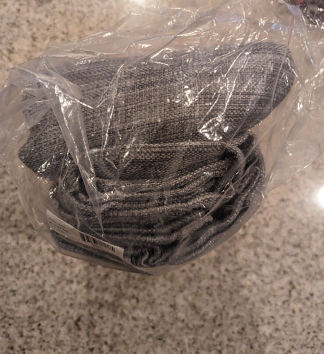  52x84-Inch Grommet Top Blackout Curtains , Grey (Set of 2) - Bild 3 von 5