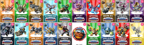 LOT de cartes NFC SKYLANDERS - personnages, véhicules, pièges et plus - Photo 24/32