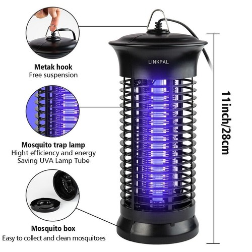Electric Fly Bug Zapper Mosquito Insect Killer LED Light Trap Pest Control Lamp - Picture 3 of 7