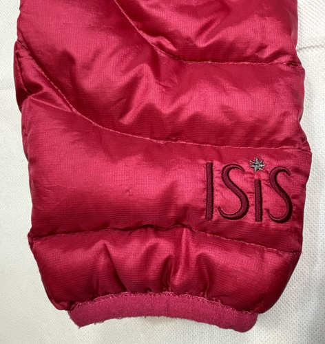 Isis Quilted Puffer Lined Insulated 90% Goose Down Jacket Women's 6 Pink Outdoor - Picture 7 of 16