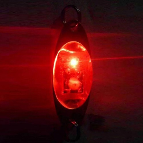 5 Pack LED Light Fish Lure Deep Drop Underwater Eye Shape Luminous Fishing Bait - Picture 7 of 11
