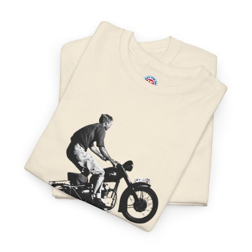 Steve McQueen Great Escape Jump Unisex Heavy Cotton Tee - Bild 38 von 51