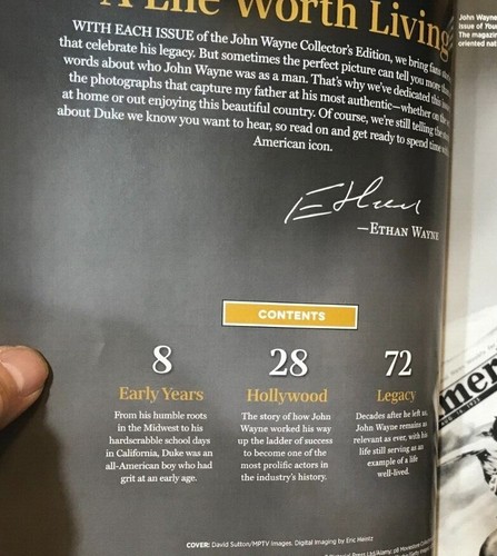 John Wayne Magazine The Official Collector's Edition 20 - Picture 2 of 2