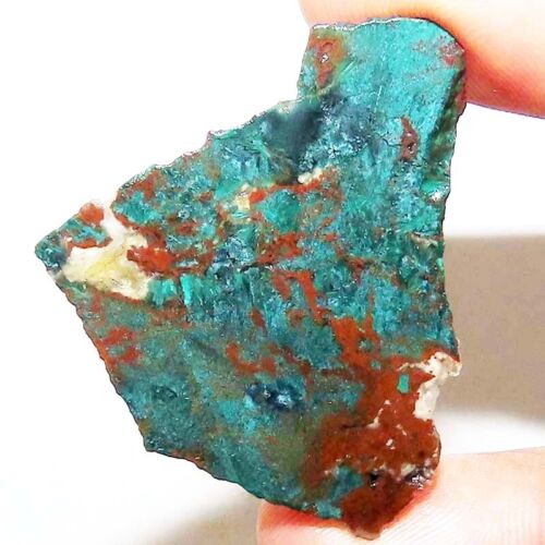 94.00 Ct Natural AAA Quality Green Chrysocolla Rough Cabochon 36X48X6mm Gemstone - Picture 1 of 10