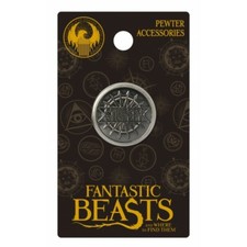 Fantastic Beasts Stupefy Icon Pewter Collectible Lapel Pin