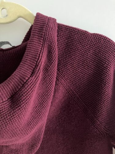 Ralph Lauren Green Label Sport Plum Colored Hooded Sweater Size Large - Picture 11 of 13