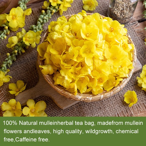 Cápsulas de hoja de gordolobo 1500 mg para limpieza pulmonar y desintoxicación suplemento dietético herbal - Imagen 6 de 15