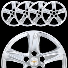 For Chevy Malibu L Ls 2019-2025 Chrome 16 Wheel Skins Hub Caps Alloy Rim Covers