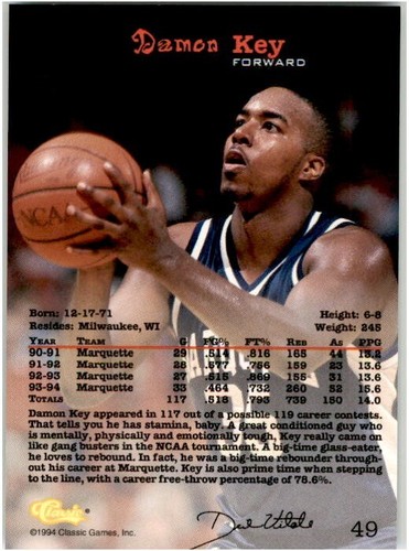 1994-95 CLASSIC REGULAR AND GOLD YOU PICK SEE SCANS ALL ROOKIES MINT - Picture 57 of 181