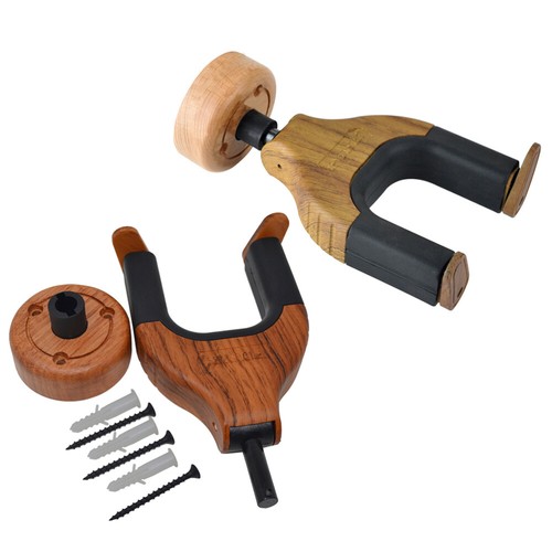 2Pcs Gitarre Aufhänger Violine Wand Stehen Ukulele Wand Halterung Ständer - Bild 10 von 12