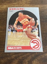 1990-91 NBA Hoops #30 John Long Atlanta Hawks D2193*