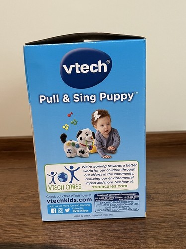 Pull and Sing Puppy Learning Toy 2016 Vtech Unopened - Picture 3 of 5