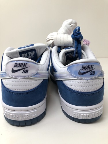 Nike SB Dunk Low Born X Raised One Block At A Time size 10.5 Blue New FN7819-400 - Picture 12 of 24