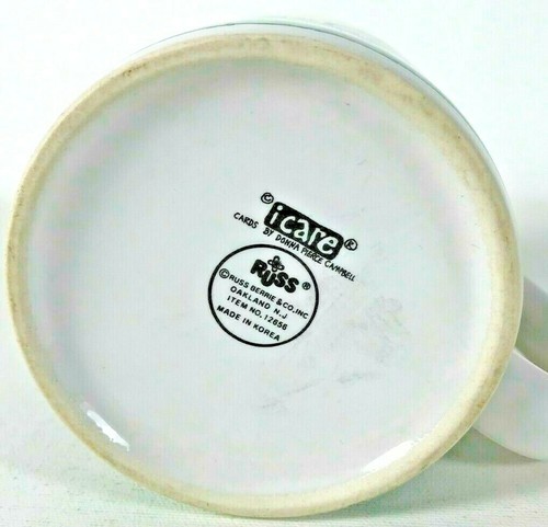 Happy Birthday Mug, Hot Air Balloon Coffee Mug, Russ Berrie & Co. i care - Picture 9 of 11