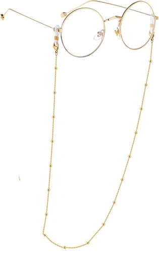 Glasses Chain Rope Lanyard Beaded Glasses Strap Spectacles Reading Cord- Xmas UK - Picture 28 of 39
