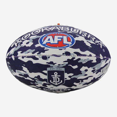 AFL Team Size 5 Camo Synthetic Footy Football Man Cave Gift - Choose Team - Picture 23 of 48