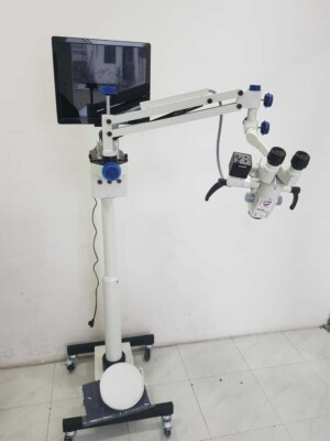5 STEP ENT Multidisciplinary Surgical Microscope. Neurosurgery, Spine and Crania
