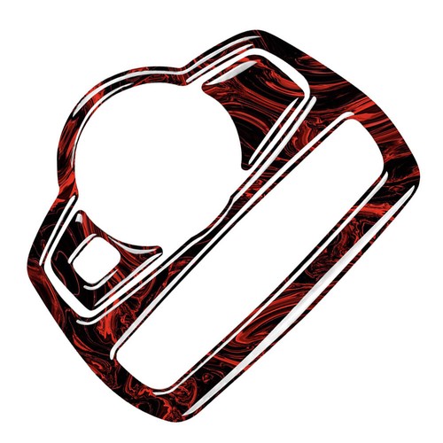 Fire Red Headlight Switch Cover Set For Mercedes-Benz GLC C Class 2015-2020 - Picture 5 of 9