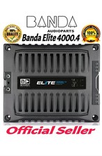 Banda Elite 4000.4 - 2 Ohms/Digital Amplifier 4000 Watts Rms 4 Channels