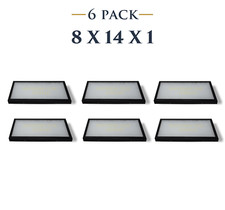 6 Pack of 8 x 14 x 1 Riker Display Cases Boxes for Collectibles Jewelry  More
