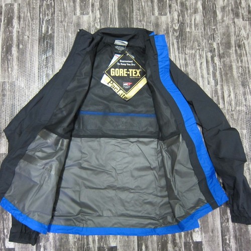 New Goretex Paclite Shell Jkt, Sz SM, Blue/Black, Hike, Cycle, Run, Seam Sealed - Picture 7 of 11