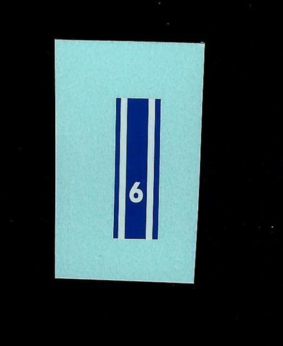 TRANSFERTS / DÉCALCOMANIES MATCHBOX - 41c FORD GT40 - Photo 2 sur 4