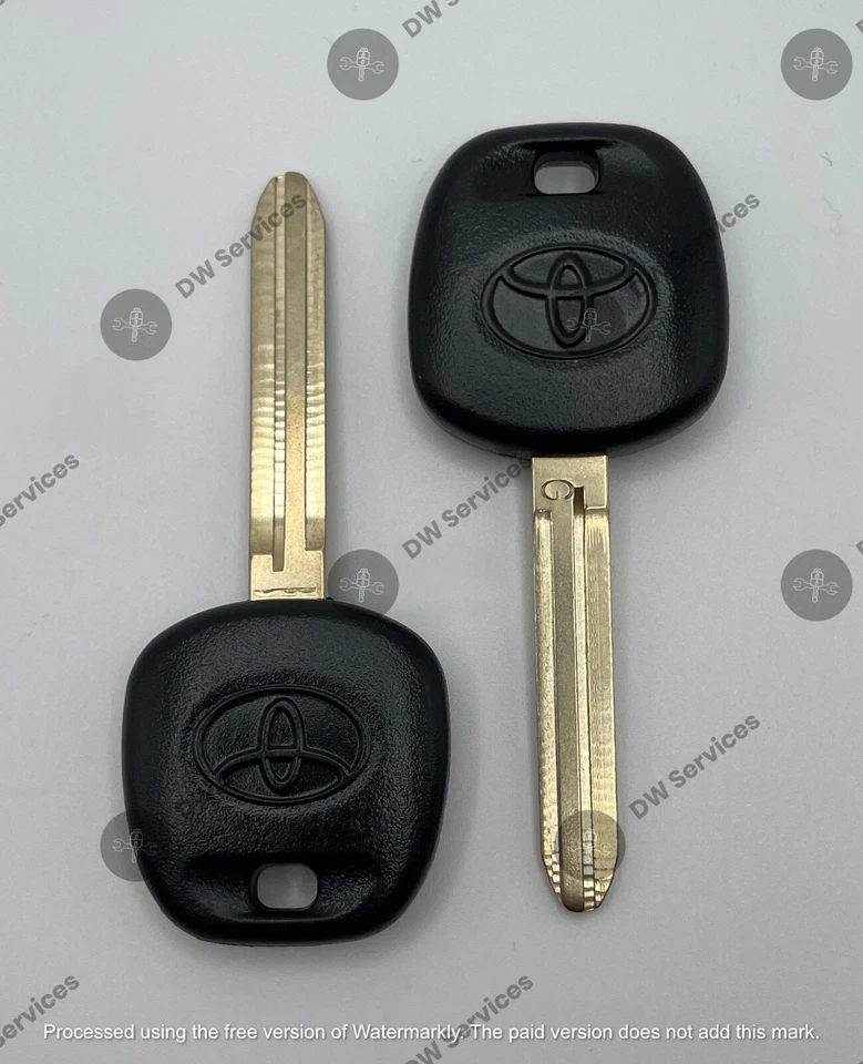 2x ¡NUEVO! OEM Toyota Transpondedor G Chip 4D-72 Encendido Llave Coche Repuesto TOY44G Foto 2 de 3