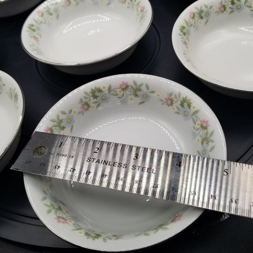 8x Johann Haviland "Forever Spring" ciotola per salsa da dessert alla frutta, Baviera Germania - Foto 7 di 7