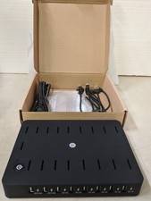 US 8 Ports Desktop USB Charger 96W Charging Station Dock For Smartphone Tablet