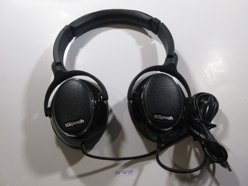 Klipsch One On-Ear Black Stereo Headphones with Case. Read. - Picture 2 of 11
