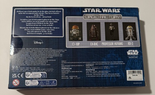 New Disney Parks Exclusive Star Wars Droid Factory set of 4 2024 Ahsoka RD-3 NWT - Picture 2 of 8