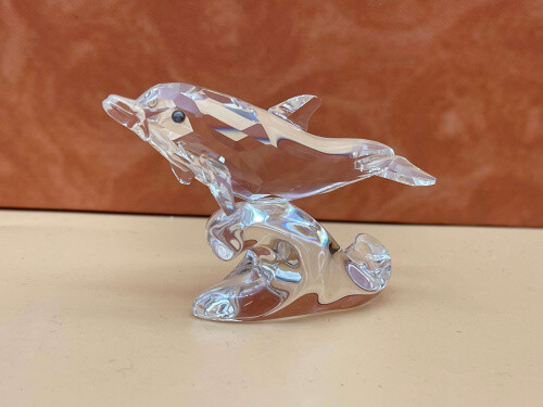 Swarovski Figur 678507 Baby Delfin 6,2 cm. - Top Zustand - Bild 2 von 2