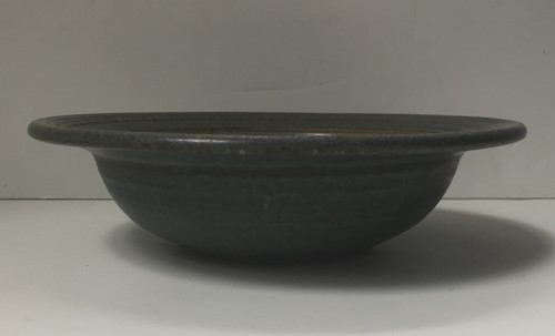 2 LeSueur Signed Art Pottery Rimmed Cereal Soup Bowl Salt Glaze 7 3/8” - Picture 8 of 10