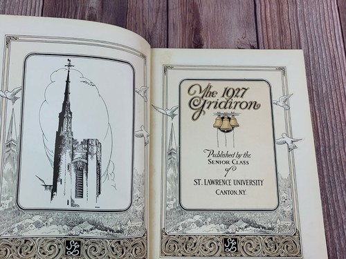 1927 St Lawrence University New York College Year Book - Picture 3 of 5