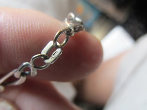 Superb Looking 925 Silver Figaro Chain 11.9 Grams - Picture 3 of 4