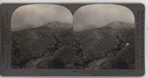 Once Beautiful Slopes of Mt. Pelee Martinique F.W. Indies Keystone Stereoview - Imagen 2 de 4