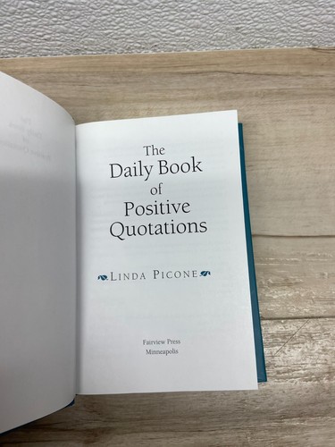 2008 The Daily Book Of Positive Quotations Hardcover - Picture 2 of 7