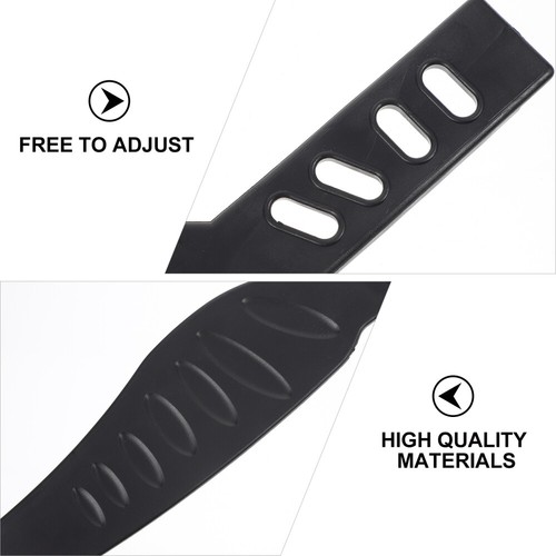 2 Pairs Plastic Bike Straps Gym Accessories Exercise Cycle Pedal Fitness - Picture 3 of 6