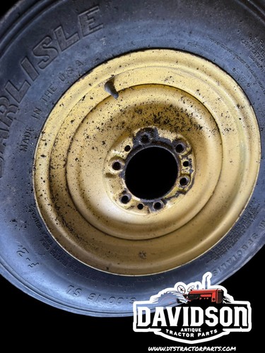 6.00x16 John Deere A,B,G Front Rim/Tire Antique Tractor - Picture 10 of 15