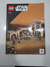 LEGO Disney Star Wars 75326 Boba Fett's Throne Room INSTRUCTIONS MANUAL ONLY!