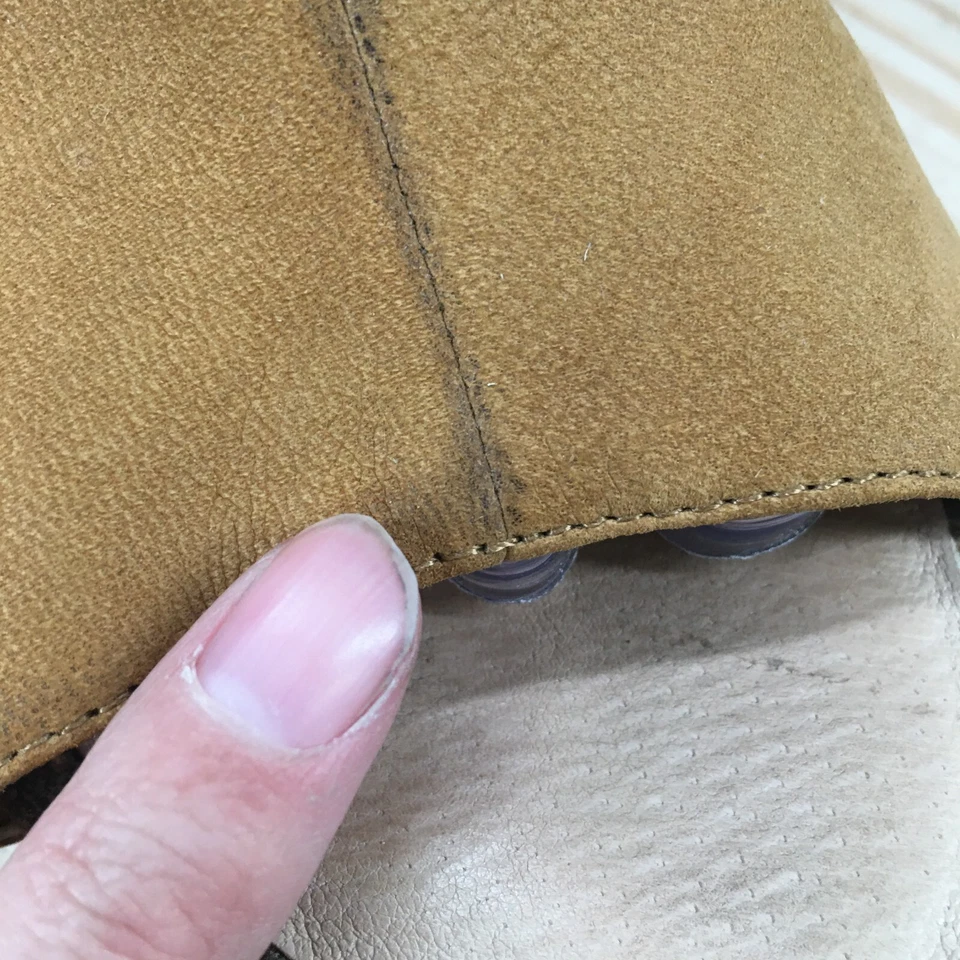 Zapatos de tacón Tsubo para mujer 9,5 de madera 8242-NWEA de cuero marrón sin cordones Foto 4 de 4