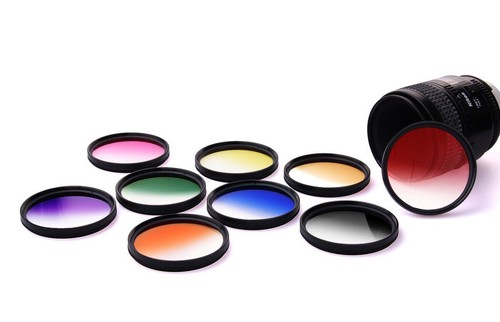 Opteka 58mm 9-Piece HD Multicoated Graduated Color Filter Kit Set - Picture 5 of 7