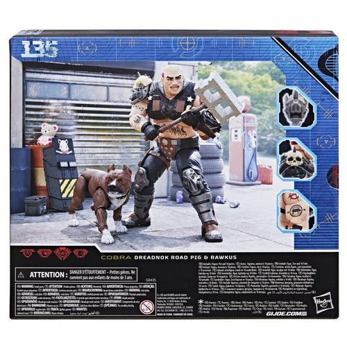 G.I. Joe Classified Series Dreadnok Road Pig & Rawkus Action Figure - Picture 6 of 6