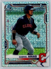 Gabriel Arias 2021 1st Bowman Chrome Mojo Refractor #BCP-89 Guardians