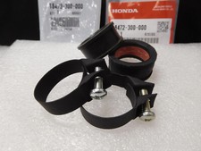 Honda CB 750 Four K0 K1 K2 Auspuffgummi und Schellen Set